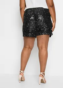 Short à sequins, bonprix