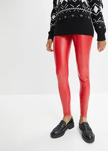 Lederimitat-Glanzleggings, RAINBOW