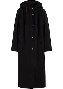 Manteau aspect laine, coupe longue, bonprix