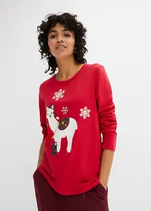 Weihnachts-Langarmshirt, bonprix