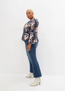 bedruckte Bluse aus fließender Viskose, bonprix