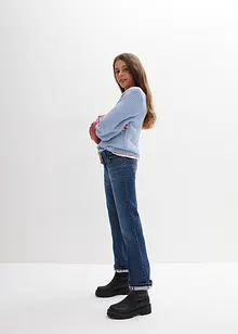 Mädchen Stretch-Thermojeans, BOOTCUT, bonprix