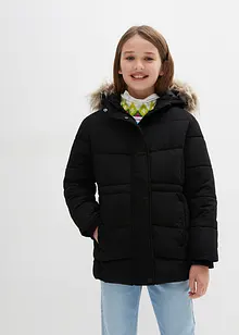 Parka d'hiver fille avec capuche, bonprix