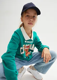 Mädchen Sweatshirt mit Weihnachtsmotiv, bpc bonprix collection