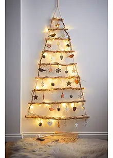 Décoration murale LED sapin de Noël, bonprix