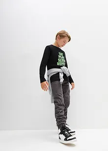 Thermo Regular-Fit Schlupfhose mit Jerseyfutter, bonprix