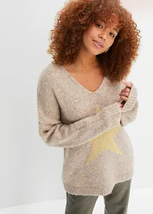 Pullover mit Stern, bonprix