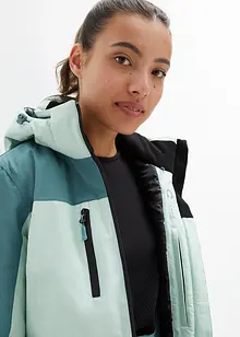 Veste de ski fonctionnelle avec fentes d'aération, étanche, bonprix