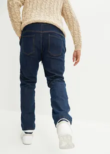 Regular Fit Schlupf-Thermojeans, Straight, bonprix