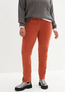 Pantalon en velours côtelé, Slim, bonprix