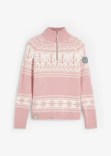 Maritimer Norweger-Pullover, bonprix