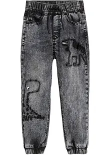 Jungen Dino Thermojeans, Regular Fit, bonprix