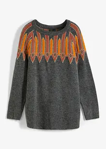 Pull en maille avec fil brillant, bonprix