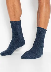 Thermo Frottee Socken mit Bio-Baumwolle (5er Pack), bonprix