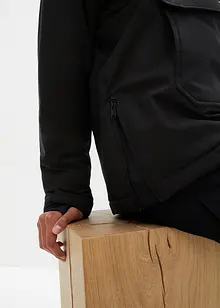 wasserdichte Ski Funktions-Schlupfjacke mit Fleece-Futter, bonprix