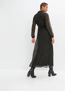 Maxikleid mit Glitzereffekt, bonprix