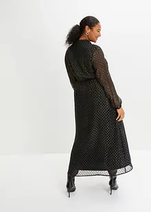 Robe longue à effet brillant, bonprix