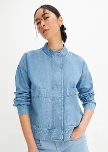 Veste en jean avec détails cargo, bonprix