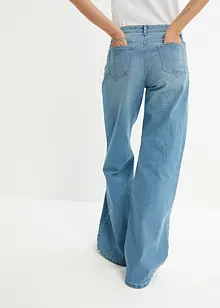 Wide Leg Jeans Mid Waist, bonprix