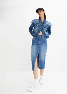 Jeansrock Mid Waist, bonprix