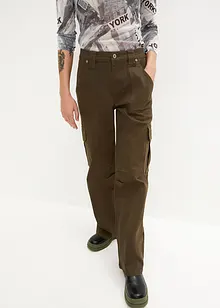 Pantalon cargo en twill, RAINBOW