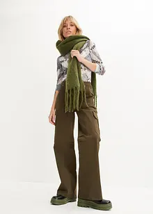 Pantalon cargo en twill, RAINBOW