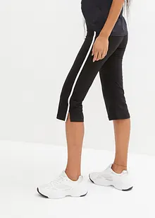 Sportcapri aus Baumwolle, schmal geschnitten, bonprix