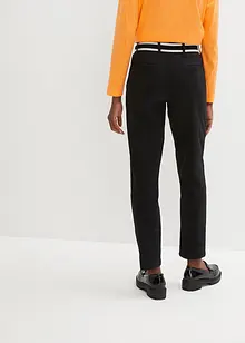 Pantalon à taille confortable rayée, bonprix