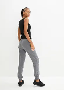 Pantalon de jogging à finitions élastiquées, bonprix