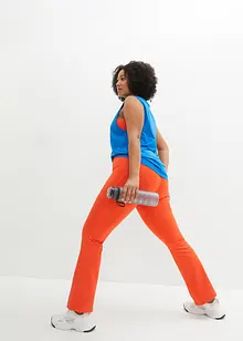 Legging de sport avec poche pour portable, évasé, bonprix