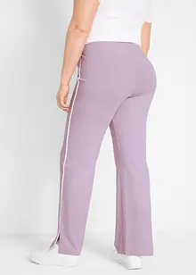 Lot de 2 pantalons en jersey coton extensible, bonprix