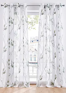 Gardine aus leichtem Voile (1er Pack), bonprix