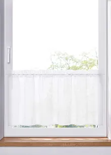 Scheibengardine in Leinen-Optik, bonprix