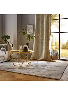 Abdunkelnder Vorhang mit Glanz Druck (1er Pack), bonprix