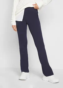 Baumwoll-Leggings, Flared Leg, bonprix