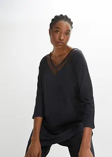 Longshirt mit Mesh, BODYFLIRT boutique