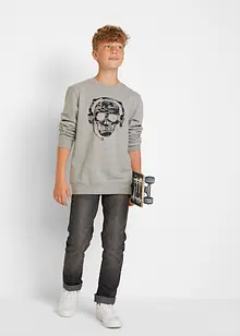 Sweatshirt aus weichem Baumwoll-Mix (2er Pack), bonprix