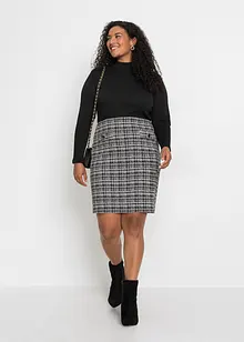 Minikleid mit bedrucktem Rock, bonprix