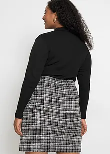 Minikleid mit bedrucktem Rock, bonprix