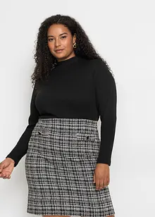 Robe courte à jupe imprimée, bonprix