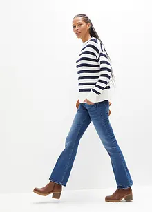 Pull boxy en maille ajourée, bonprix