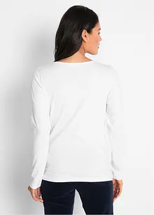 Figurbetontes Langarmshirt, bonprix