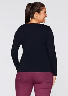Figurbetontes Langarmshirt, bonprix
