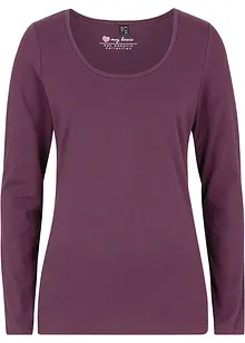 Figurbetontes Langarmshirt, bonprix