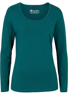 T-shirt manches longues près du corps, bonprix