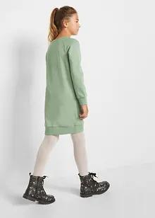 Robe en molleton 100% coton, bonprix