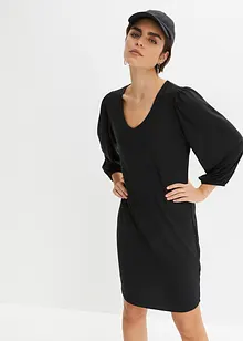 Jerseykleid mit Volumenärmeln, bonprix