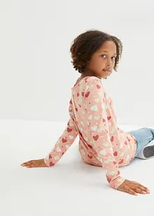 Langarmshirt aus reiner Bio-Baumwolle (3er Pack), bonprix