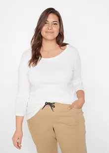 Langarmshirt aus reiner Bio-Baumwolle, bonprix