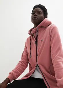 Long-Fleecejacke mit Reißverschluss-Taschen, bonprix